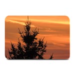 Christmas tree and sunset Plate Mats