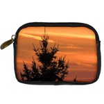 Christmas tree and sunset Digital Camera Cases