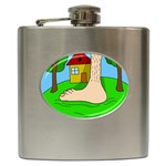 Giant foot Hip Flask (6 oz)