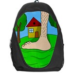 Giant foot Backpack Bag