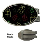 Xmas gifts Money Clips (Oval) 
