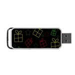 Xmas gifts Portable USB Flash (Two Sides)