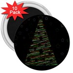 Xmas tree 2 3  Magnets (10 pack) 