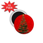 Xmas tree 3 1.75  Magnets (10 pack) 