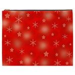 Red Xmas desing Cosmetic Bag (XXXL) 