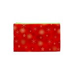 Red Xmas desing Cosmetic Bag (XS)
