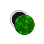 Green Xmas design 1.75  Magnets