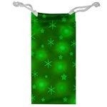 Green Xmas design Jewelry Bags