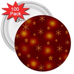 Xmas design 3  Buttons (100 pack) 