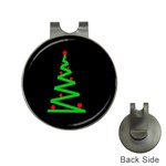 Simple Xmas tree Hat Clips with Golf Markers