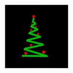 Simple Xmas tree Medium Glasses Cloth