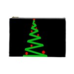 Simple Xmas tree Cosmetic Bag (Large) 