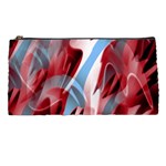 Blue and red smoke Pencil Cases