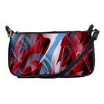 Blue and red smoke Shoulder Clutch Bags