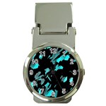 Painter was here - cyan Money Clip Watches