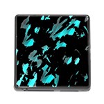 Painter was here - cyan Memory Card Reader (Square)
