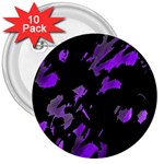 Painter was here - purple 3  Buttons (10 pack) 