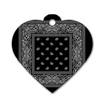 Img 0851 Dog Tag Heart (Two Sides)