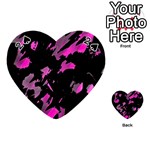 Painter was here - magenta Playing Cards 54 (Heart) 
