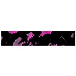 Painter was here - magenta Flano Scarf (Small)