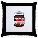 Pastedgraphic 2 Throw Pillow Case (Black)