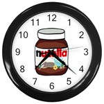 Pastedgraphic 2 Wall Clock (Black)