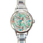 Image Round Italian Charm Watch