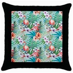 Image Throw Pillow Case (Black)