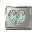 Image Mega Link Heart Italian Charm (18mm)