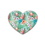 Image Rubber Coaster (Heart)