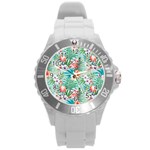 Image Round Plastic Sport Watch (L)