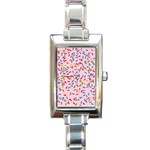 Foodpaper01 05 Rectangle Italian Charm Watch