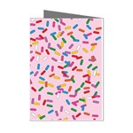 Foodpaper01 05 Mini Greeting Cards (Pkg of 8)
