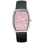 Foodpaper01 05 Barrel Style Metal Watch
