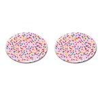 Foodpaper01 05 Cufflinks (Oval)