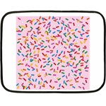 Foodpaper01 05 Double Sided Fleece Blanket (Mini)