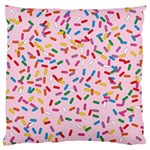 Foodpaper01 05 Large Cushion Case (One Side)