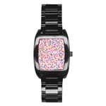 Foodpaper01 05 Stainless Steel Barrel Watch