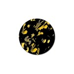 Painter was here - yellow Golf Ball Marker (4 pack)