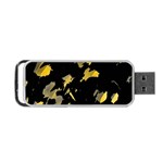 Painter was here - yellow Portable USB Flash (Two Sides)