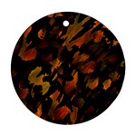 Abstract Autumn  Ornament (Round) 