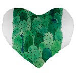 46 2 Large 19  Premium Heart Shape Cushion