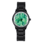 46 2 Stainless Steel Round Watch