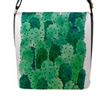 46 2 Flap Closure Messenger Bag (L)
