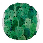 46 2 Large 18  Premium Flano Round Cushion 