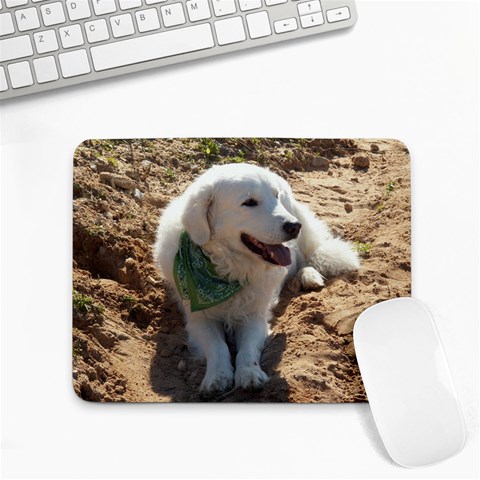 Labrador Puppy Small Mousepad from ArtsNow.com Front