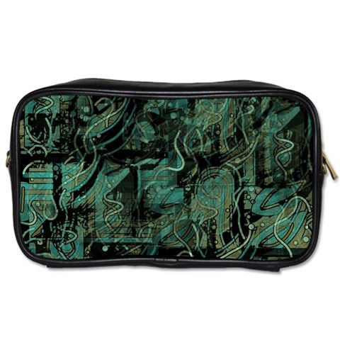 Green town Toiletries Bags from ArtsNow.com Front