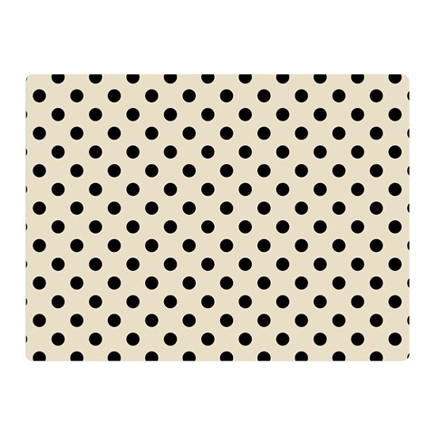 Polka Dots 35 x27  Blanket Front