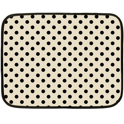 Polka Dots 35 x27  Blanket Front