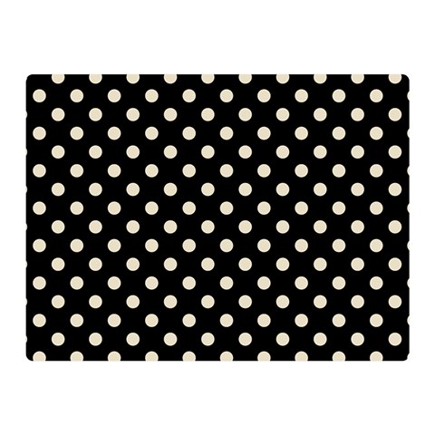 Polka Dots 35 x27  Blanket Front